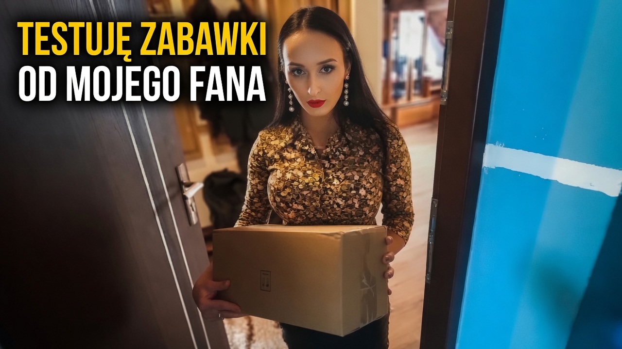 Testuję zabawki erotyczne od mojego fana